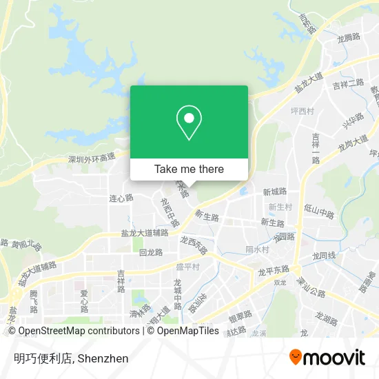 明巧便利店 map