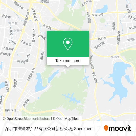深圳市寰通农产品有限公司新桥菜场 map
