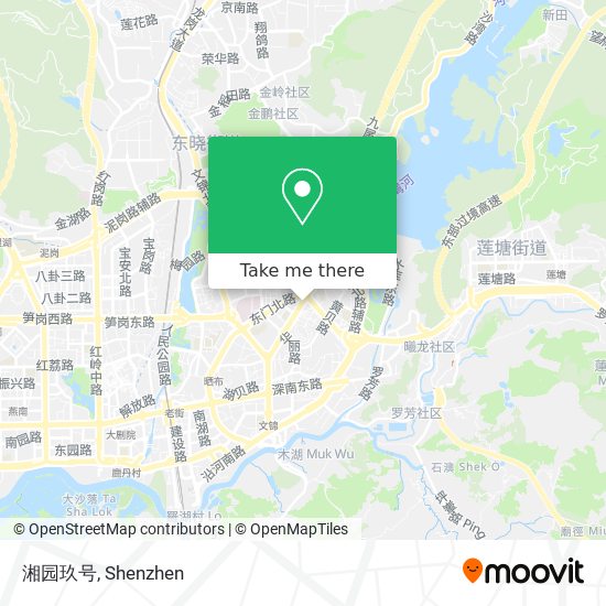 湘园玖号 map
