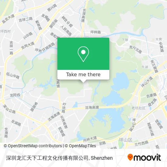 深圳龙汇天下工程文化传播有限公司 map