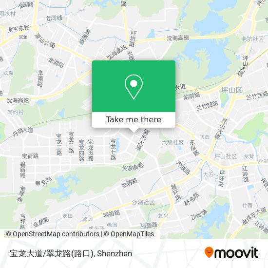 宝龙大道/翠龙路(路口) map