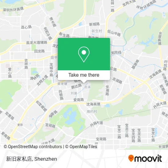 新旧家私店 map