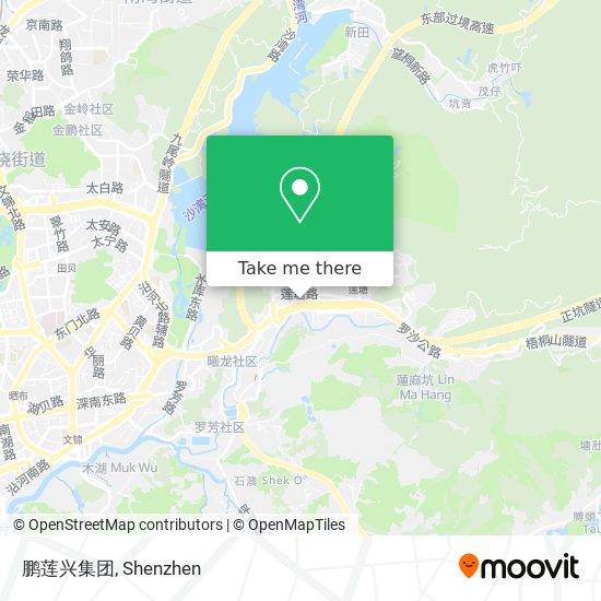 鹏莲兴集团 map