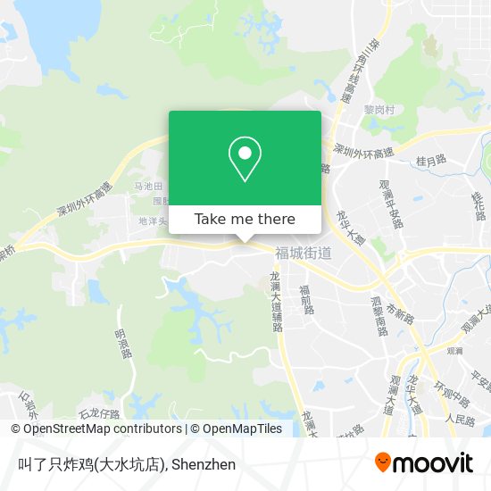 叫了只炸鸡(大水坑店) map