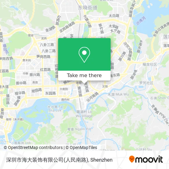 深圳市海大装饰有限公司(人民南路) map