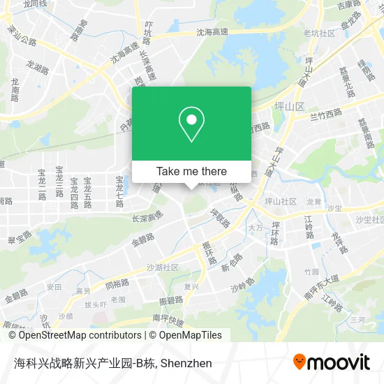 海科兴战略新兴产业园-B栋 map