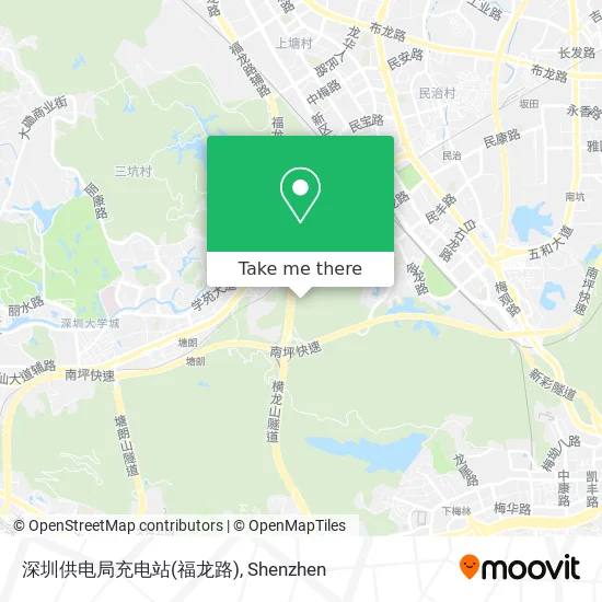 深圳供电局充电站(福龙路) map