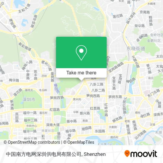 中国南方电网深圳供电局有限公司 map