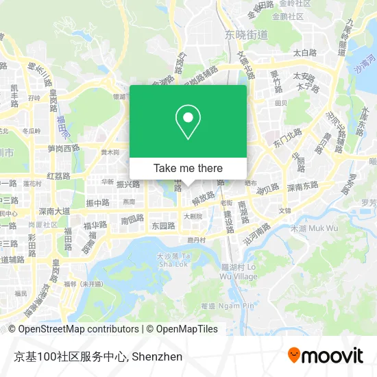 京基100社区服务中心 map