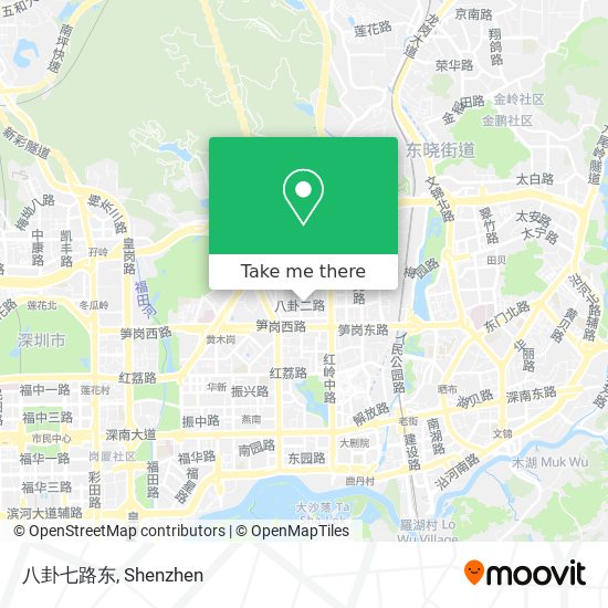 八卦七路东 map