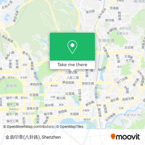 金盾印章(八卦路) map