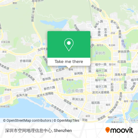 深圳市空间地理信息中心 map