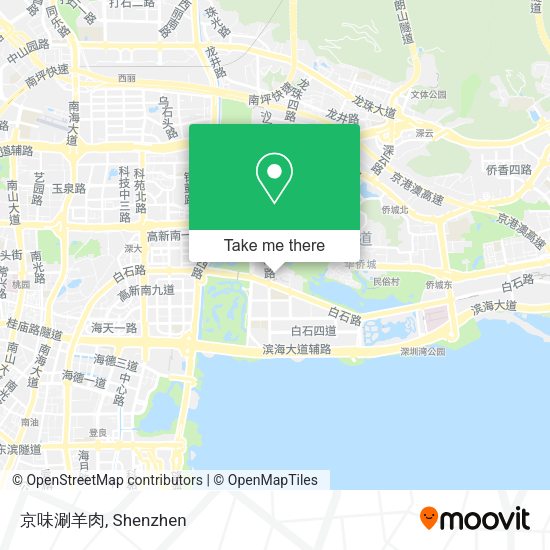 京味涮羊肉 map