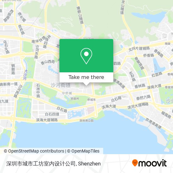 深圳市城市工坊室内设计公司 map