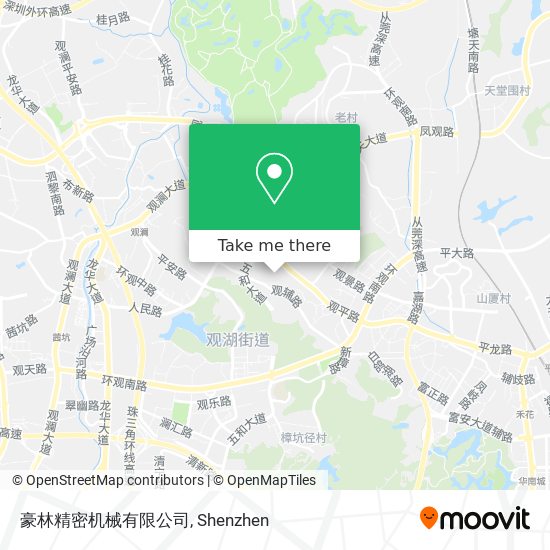 豪林精密机械有限公司 map