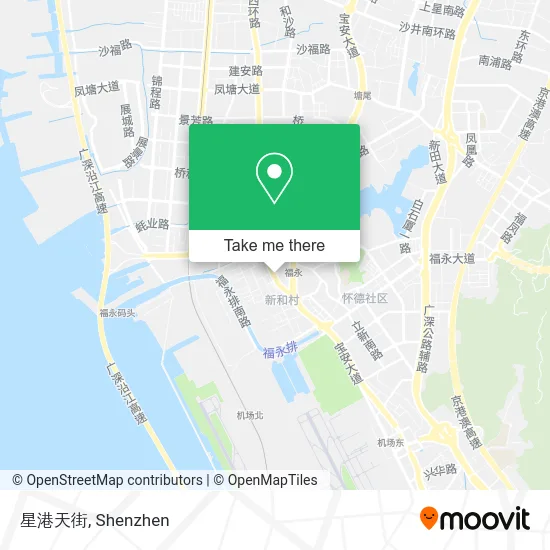 星港天街 map