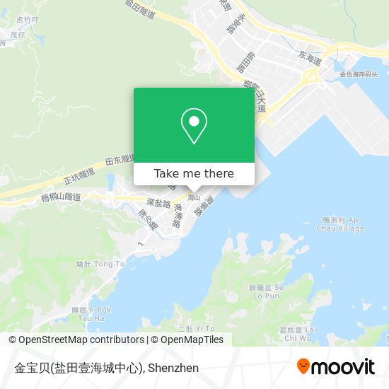 金宝贝(盐田壹海城中心) map
