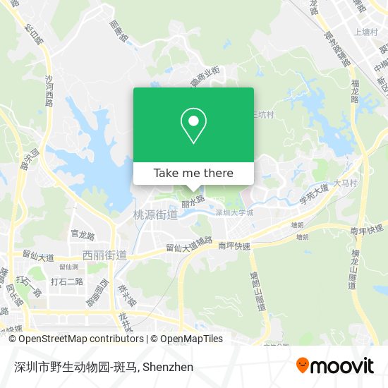深圳市野生动物园-斑马 map