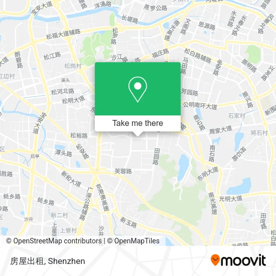 房屋出租 map