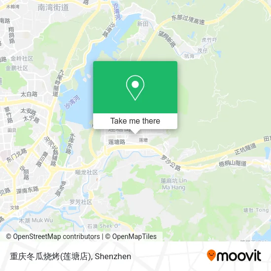 重庆冬瓜烧烤(莲塘店) map