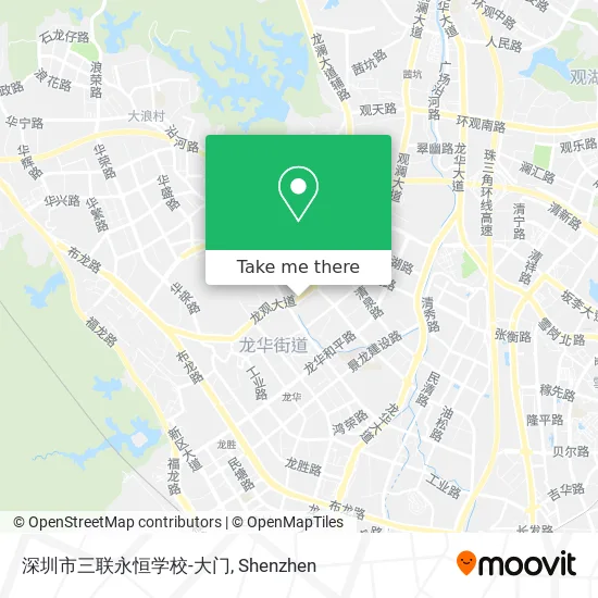 深圳市三联永恒学校-大门 map