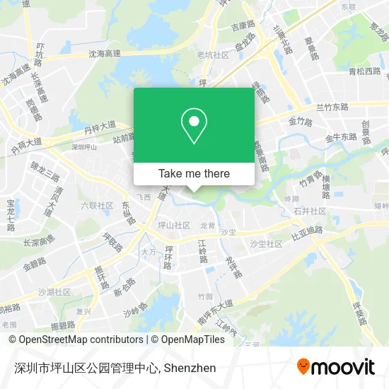 深圳市坪山区公园管理中心 map