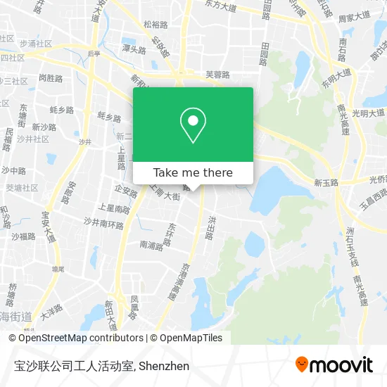 宝沙联公司工人活动室 map