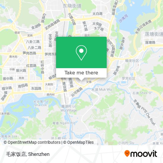 毛家饭店 map