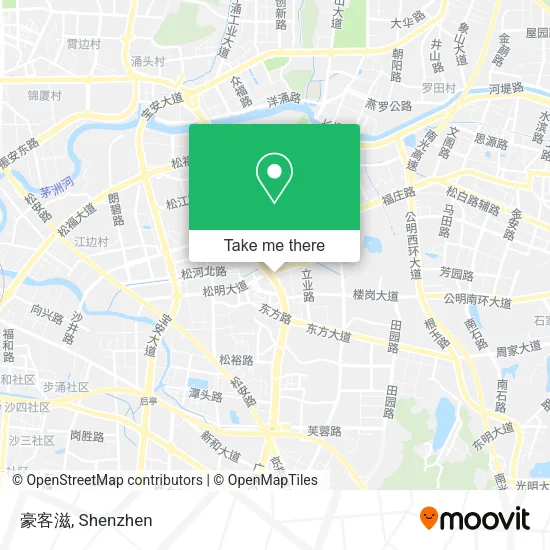 豪客滋 map