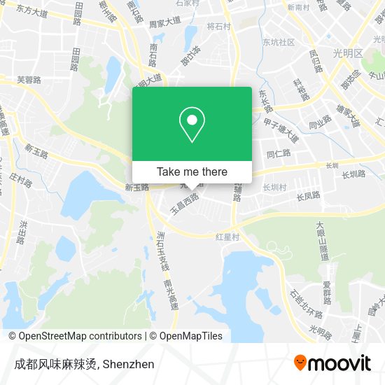 成都风味麻辣烫 map