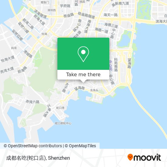 成都名吃(蛇口店) map