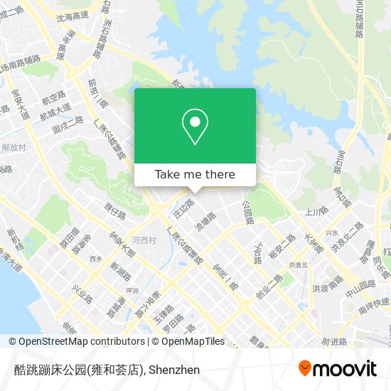 酷跳蹦床公园(雍和荟店) map