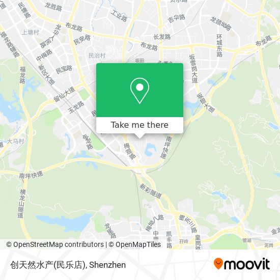 创天然水产(民乐店) map