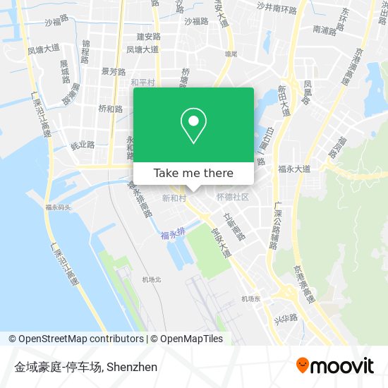 金域豪庭-停车场 map