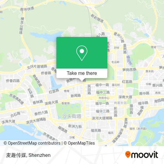 麦趣传媒 map