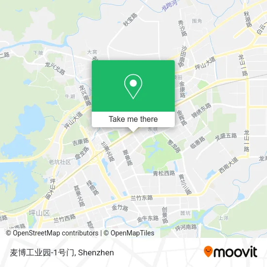 麦博工业园-1号门 map