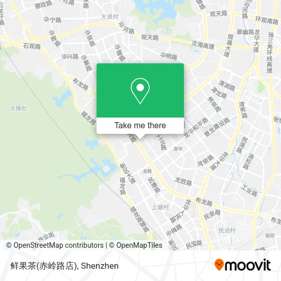 鲜果茶(赤岭路店) map