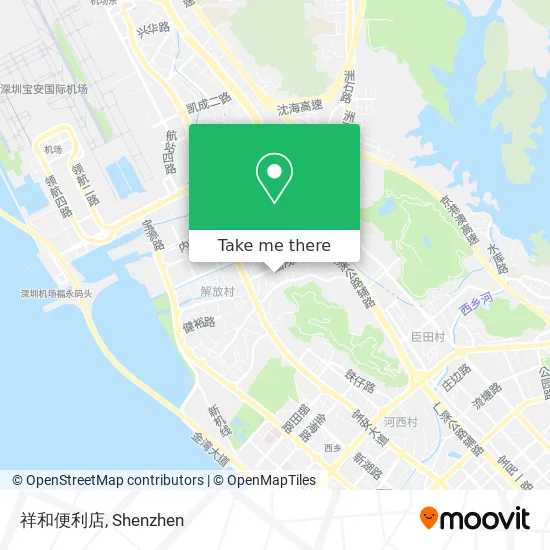 祥和便利店 map