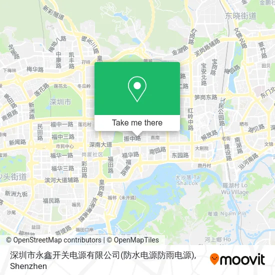 深圳市永鑫开关电源有限公司(防水电源防雨电源) map