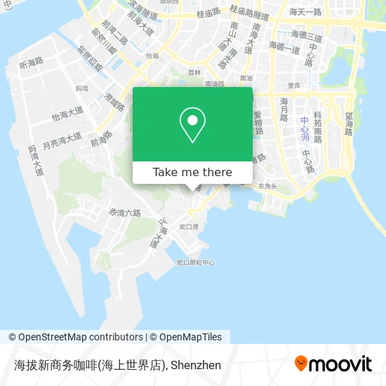 海拔新商务咖啡(海上世界店) map