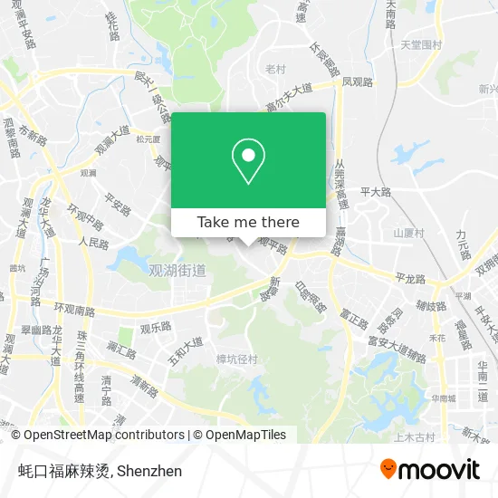 蚝口福麻辣烫 map