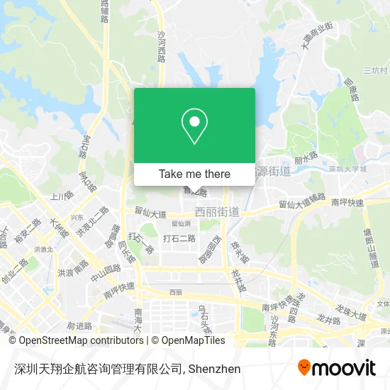 深圳天翔企航咨询管理有限公司 map