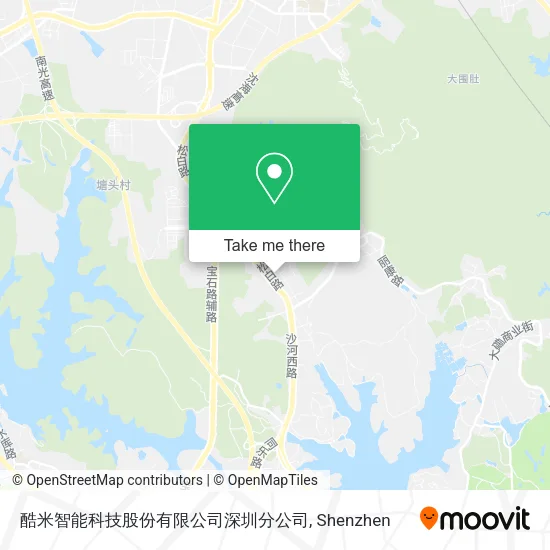 酷米智能科技股份有限公司深圳分公司 map