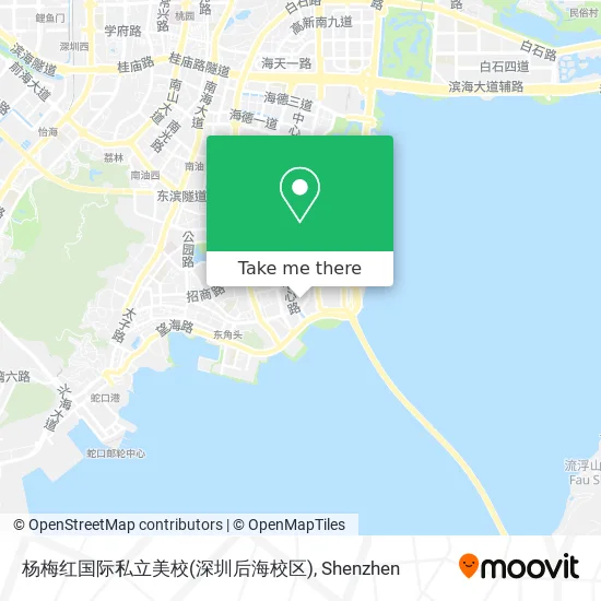 杨梅红国际私立美校(深圳后海校区) map