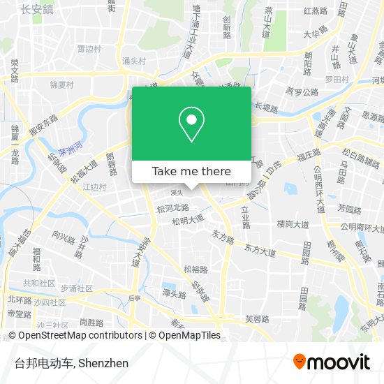 台邦电动车 map