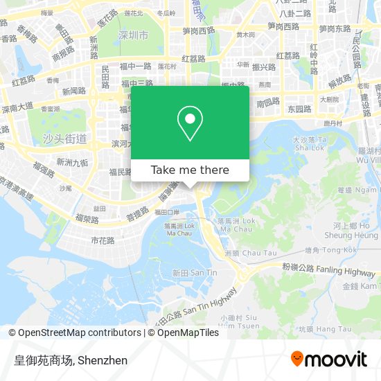 皇御苑商场 map