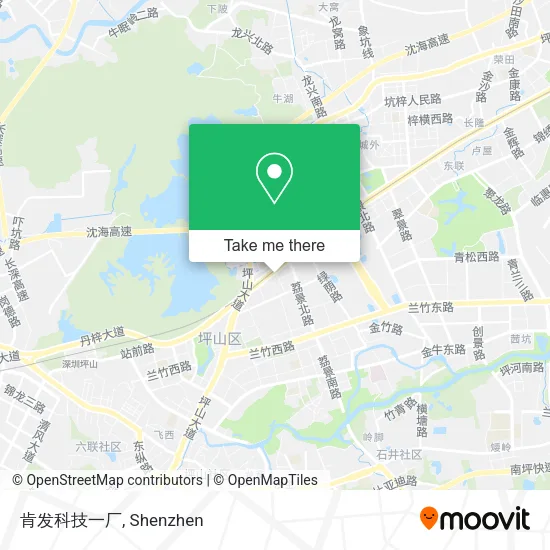 肯发科技一厂 map