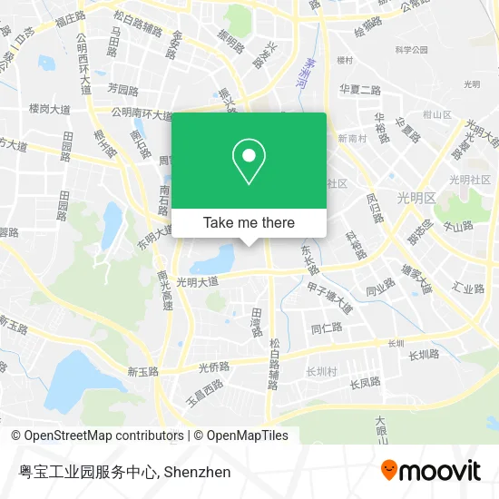 粤宝工业园服务中心 map