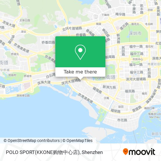 POLO SPORT(KKONE购物中心店) map