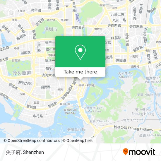 尖子府 map